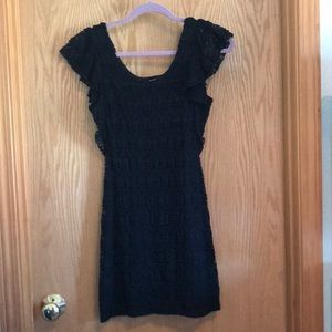 Super cute black mini dress